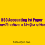 সমাপনী দাখিলা ও বিপরীত দাখিলা | HSC Accounting 1st Paper